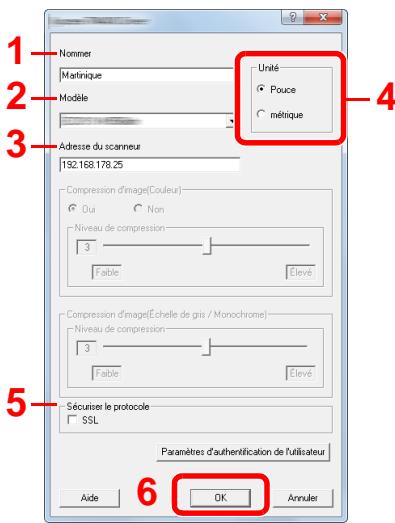 KYOCERA FS-1061DN - Configurer le pilote TWAIN. - 1