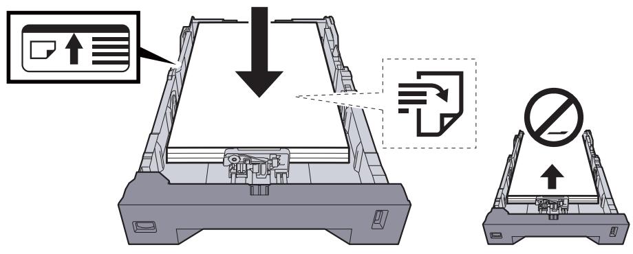 KYOCERA FS-1061DN - Charger du papier. - 1