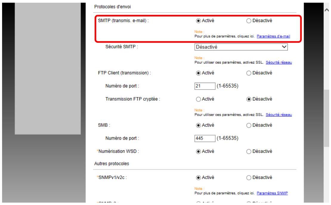 KYOCERA FS-1061DN - Configurer les paramètres. - 1