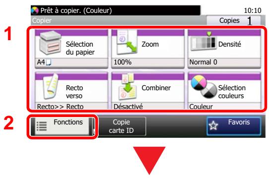 KYOCERA FS-1061DN - Touche de fonctions - 1