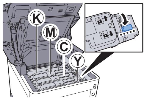 KYOCERA FS-1325MFP - Verre fendu - 4