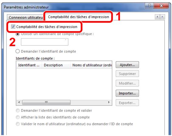 KYOCERA FS-1325MFP - Configurer les paramètres. - 1