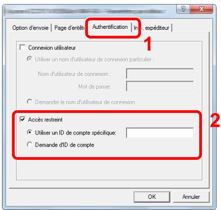 KYOCERA FS-1325MFP - Configurer les paramètres. - 1