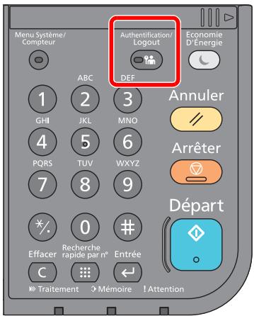 KYOCERA FS-1325MFP - Déconnexion - 1