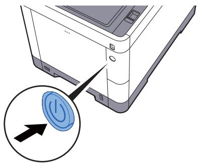 KYOCERA FS-1325MFP - Mettre la machine hors tension. - 1