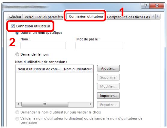 KYOCERA FS-1325MFP - Configurer les paramètres. - 1
