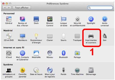KYOCERA FS-1325MFP - Configurer l'imprimante. - 1