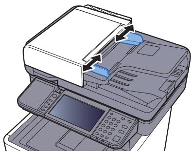 KYOCERA FS-1325MFP - Régler les guides de largeur de papier. - 1
