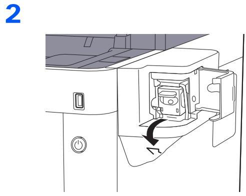 KYOCERA ECOSYS M6235CIDN - Déblocage de l'agrafeuse - 2