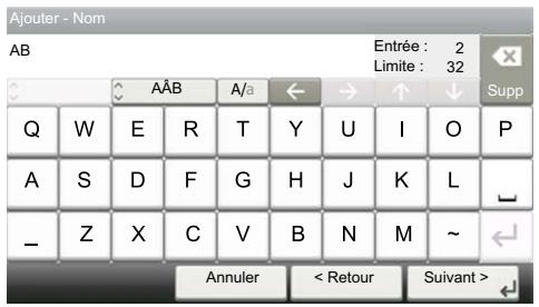 KYOCERA ECOSYS M6235CIDN - Écran de saisie en majuscules - 1