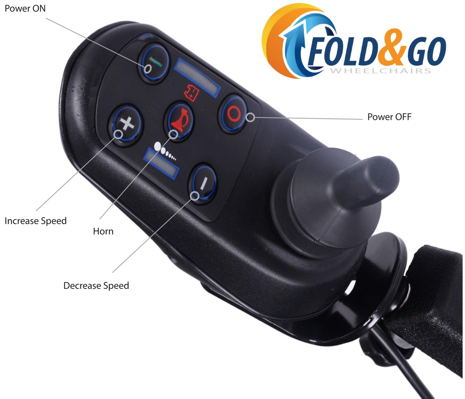 CHICCO AROUND U - How to UNFOLD the FOLD & GO Electric Wheelchair - 3