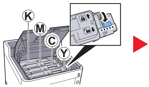 KYOCERA FS-1041 - Remplacement de la cartouche de toner - 2