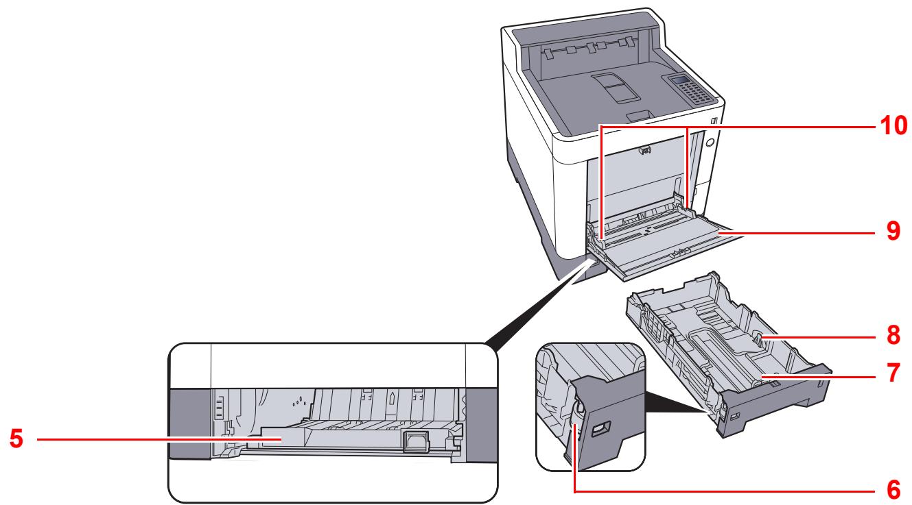 KYOCERA FS-1041 - Connecteurs/intérieur - 3