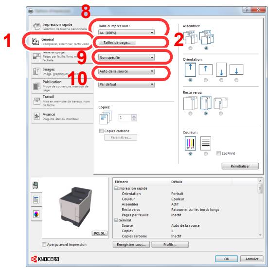 KYOCERA ECOSYS P7040CDN  -  ECOSYS P7240CDN - Remarque - 1