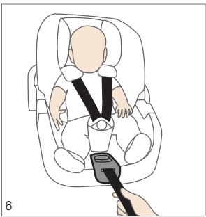 RECARO GUARDIA - Przypinanie dziecka - 1