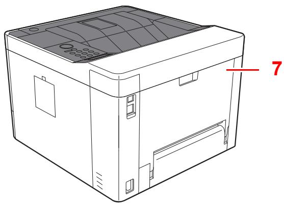 KYOCERA FS-C8520MFP - FS-C8525MFP - Nomenclature (extérieur de la machine) - 2