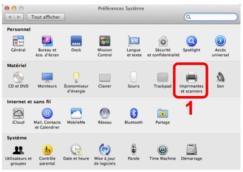 KYOCERA FS-C8520MFP - FS-C8525MFP - Configurer l'imprimante. - 1