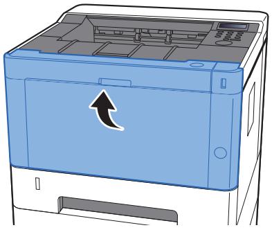 KYOCERA FS-C8520MFP - FS-C8525MFP - Refermer le capot avant. - 7
