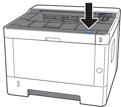 KYOCERA FS-C8520MFP - FS-C8525MFP - Ouvrir le capot avant. - 1