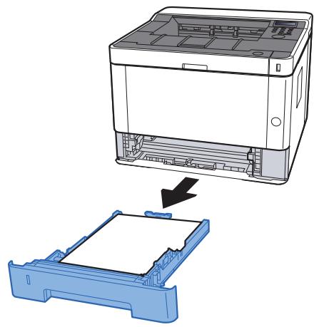 KYOCERA FS-C8520MFP - FS-C8525MFP - Tirer le magasin 1 jusqu'à ce qu'il se bloque. - 1