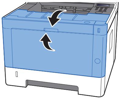 KYOCERA FS-C8520MFP - FS-C8525MFP - Refermer le capot avant. - 1
