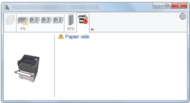 KYOCERA ECOSYS P6021CDN  -  ECOSYS P6130CDN -  ECOSYS P6235CDN - Onglet alerte - 1