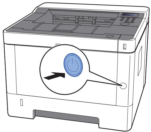 KYOCERA ECOSYS P6021CDN  -  ECOSYS P6130CDN -  ECOSYS P6235CDN - Mise sous tension - 1