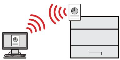 KYOCERA M6635CIDN - Installer la machine sans se soucier des câbles réseau (réseau sans fil) - 1