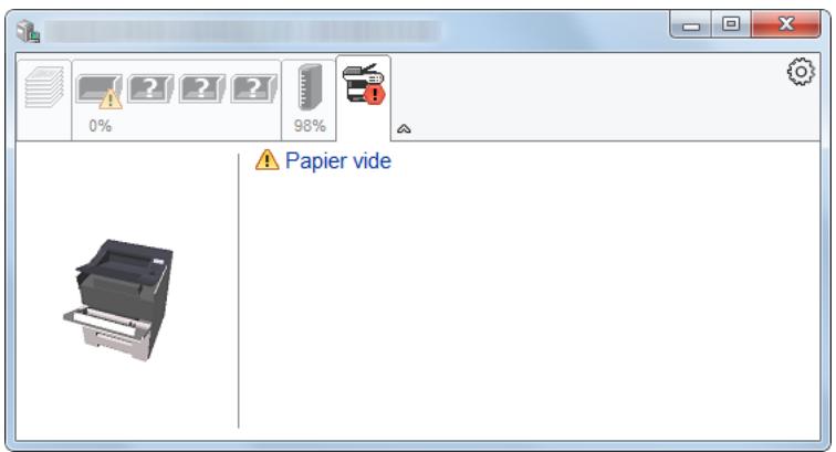 KYOCERA M6635CIDN - Onglet Alerte - 1