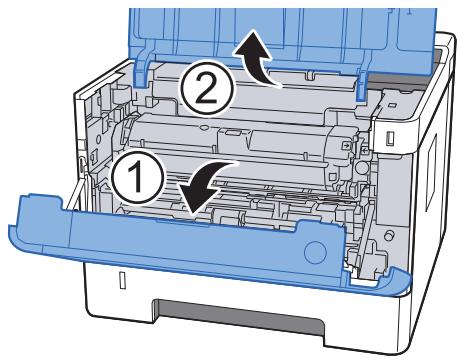 KYOCERA M6635CIDN - Refermer le capot avant. - 9