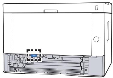 KYOCERA M6635CIDN - Ouvrir le capot d'alimentation. - 1