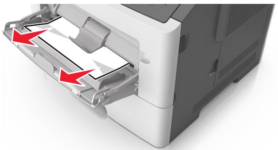LEXMARK MX910 - MX911DE - MX912DE - Bourrage papier dans le chargeur multifonction - 1