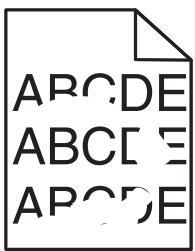 LEXMARK MX910 - MX911DE - MX912DE - Irrégularités d'impression - 1