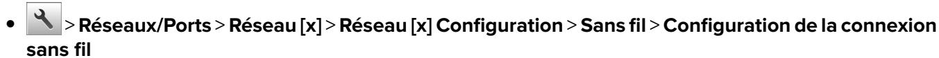 LEXMARK MS911DE - Connexion de l'imprimante à l'aide de l'Assistant de configuration sans fil - 3