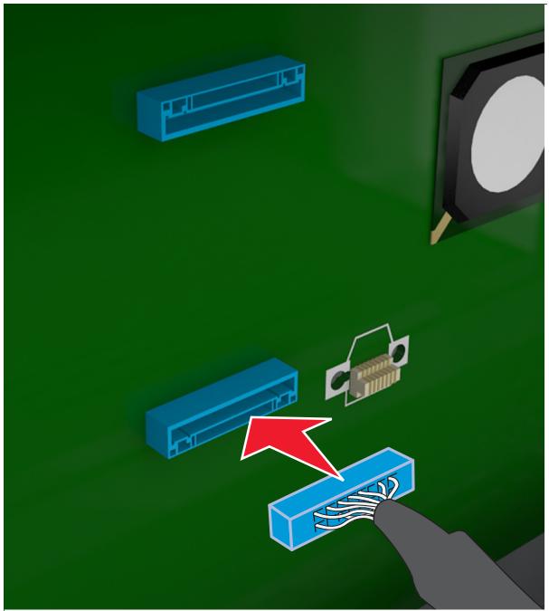 LEXMARK MS911DE - Installation d'un disque dur sur l'imprimante - 5