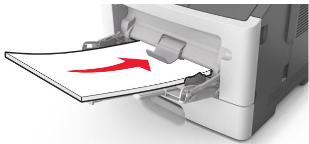 LEXMARK MS911DE - Bourrage papier dans le chargeur multifonction - 3