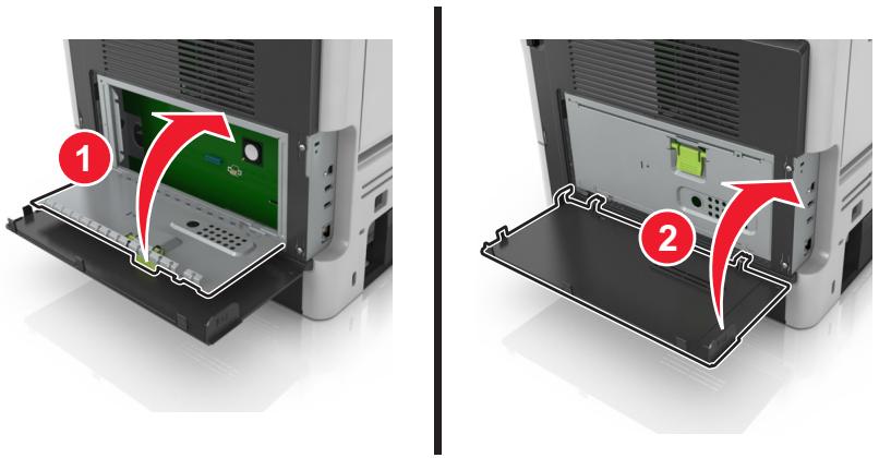 LEXMARK MS911DE - Accès à la carte contrôleur - 5