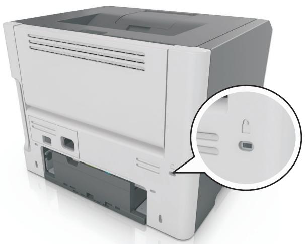 LEXMARK MS610D - MS617DN - Utilisation de la fonction de verrouillage - 1