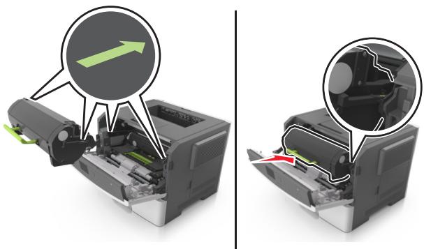 LEXMARK MS610D - MS617DN - Remplacement de la cartouche de toner - 4