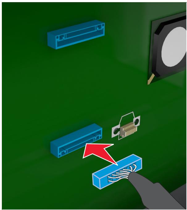 LEXMARK MS610D - MS617DN - Installation d'un disque dur sur l'imprimante - 5
