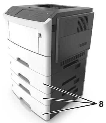 LEXMARK MS610D - MS617DN - Modèles de base et configurés - 2