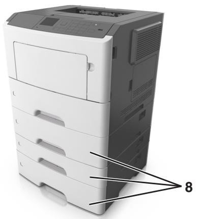 LEXMARK MS610D - MS617DN - MS610DN et MS617DN - 2