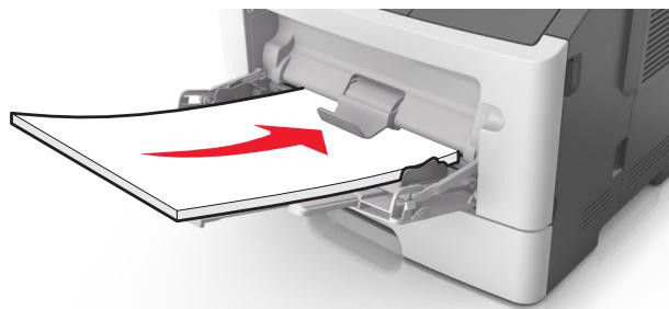 LEXMARK MS610D - MS617DN - Bourrage de papier dans le chargeur multifonction - 3