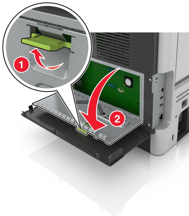 LEXMARK MS610D - MS617DN - Accès à la carte contrôleur - 3
