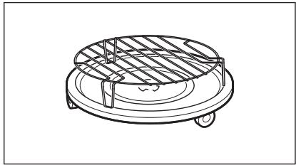 AEG-ELECTROLUX MBE2657DM  -  MBE2657SM -  MBE2658S-B - Inserting the grill rack - 1