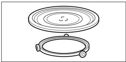 AEG-ELECTROLUX MBE2657DM  -  MBE2657SM -  MBE2658S-B - Turntable set - 2