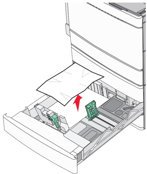 LEXMARK MX710D - MX711D - MX717DE - MX718DE - Bourrage papier dans l'un des tiroirs en option (tiroirs 2 à 4) - 2