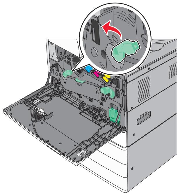 LEXMARK MX710D - MX711D - MX717DE - MX718DE - Remplacement de la bouteille de récupération de toner - 5
