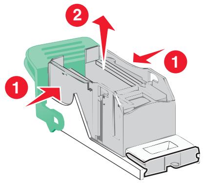 LEXMARK X950DE  -  X952DE -  X954D - Remplacement de la cartouche d'agrafes dans l'unité d'agrafage de livrets - 6