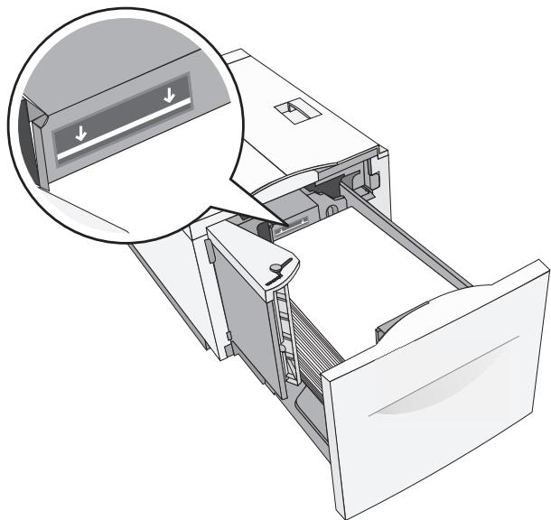 LEXMARK X950DE  -  X952DE -  X954D - Alimentation du chargeur haute capacité 2 000 feuilles - 5